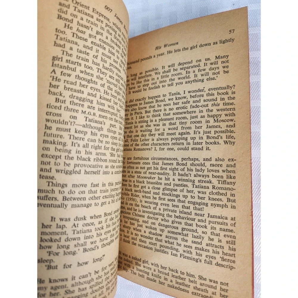 007 James Bond A Report Espionage Thriller Paperback Book O.F. Snelling 1964